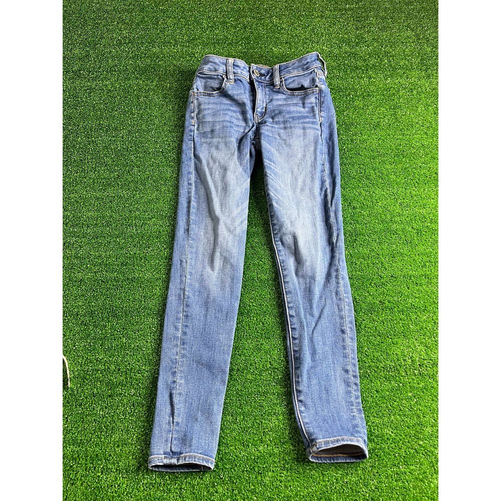American Eagle Next Level Stretch Jegging 0 Women’s Blue Jeans